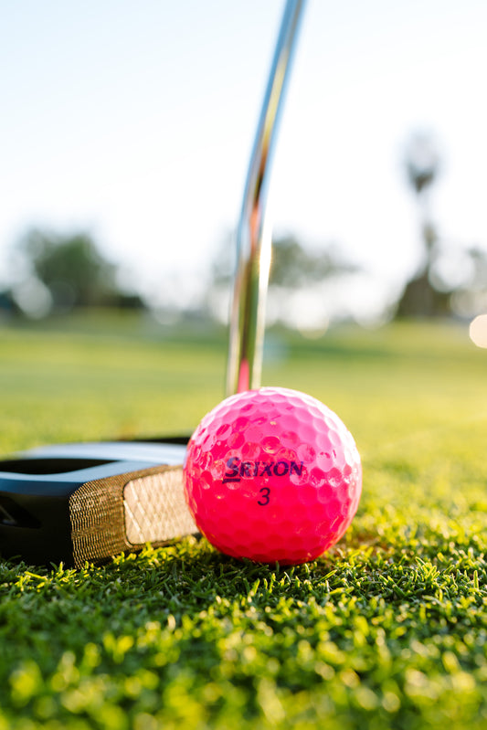 Srixon Soft Feel Lady Golf Balls - Passion Pink