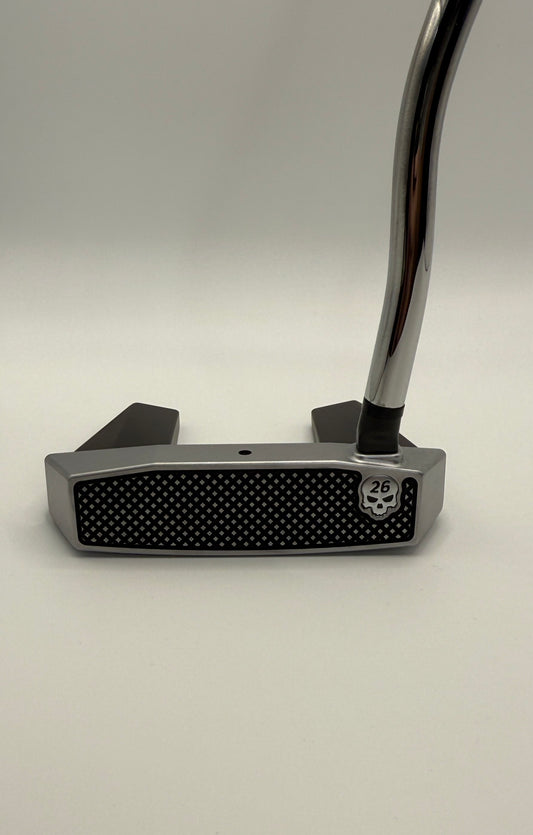 RIGHTY - NEW PXG Battle Ready II Blackjack Putter with Double Bend steel shaft, 34", and Straight I PXG Grip