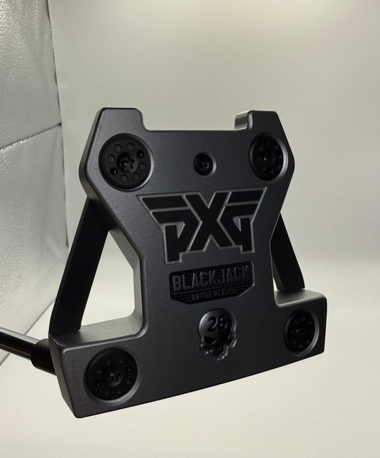 RIGHTY - NEW PXG Battle Ready II Blackjack Putter with M16 shaft, Plumber's Neck, 35", and Straight II PXG Grip