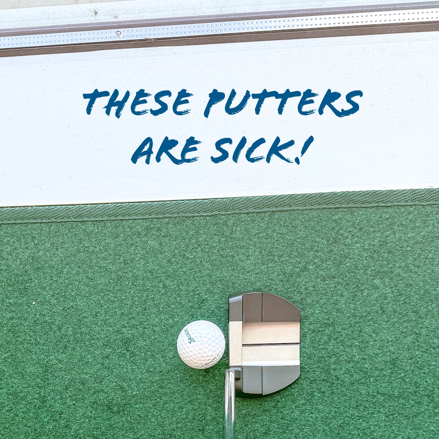 Used - Never Compromise Reserve NC Contrast Putter – Model 3 35" KBS CT Tour 120 Shaft