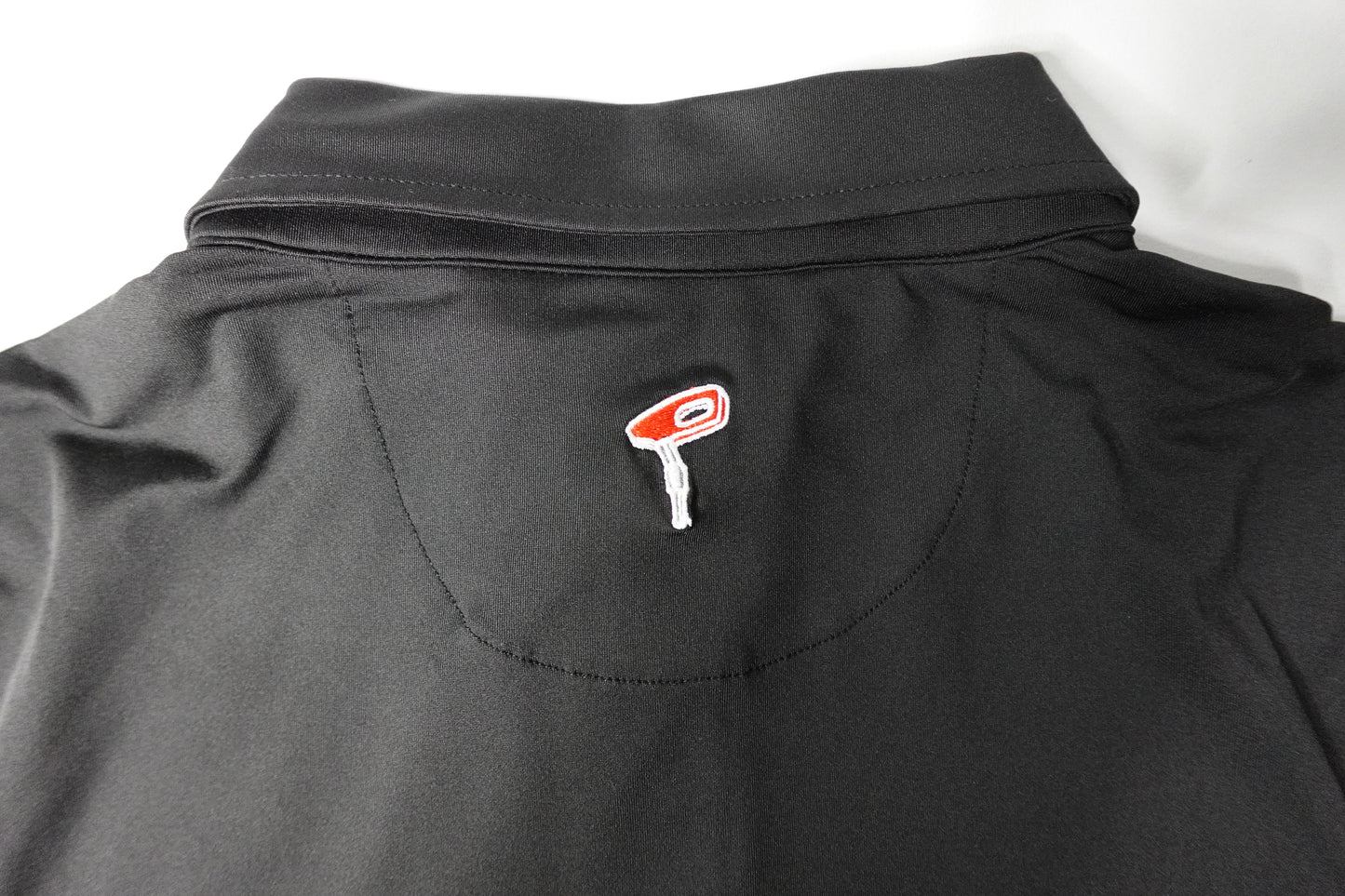 The Putter Shop Black Pro Polo