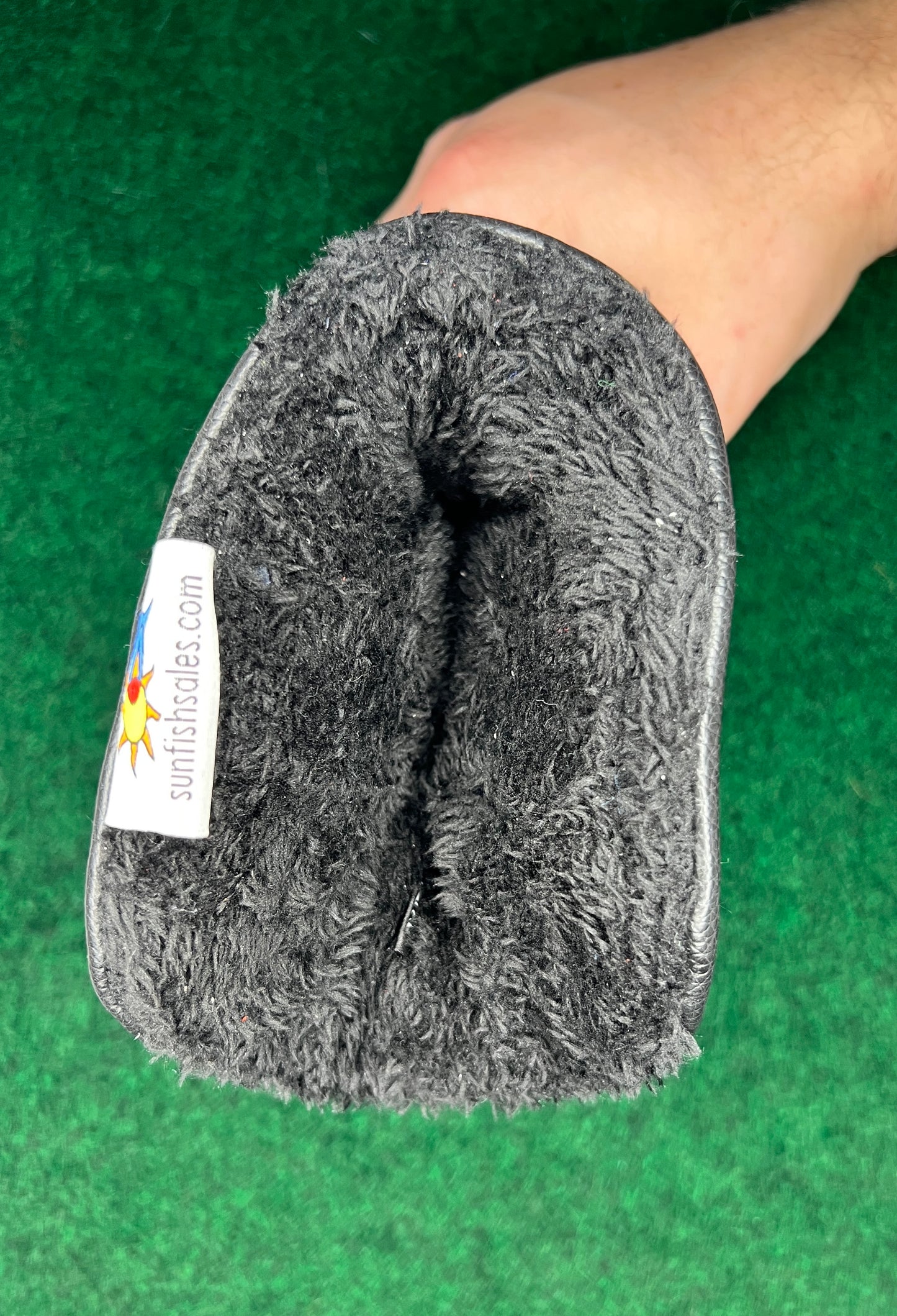 Putter Shop Black Blade Putter Head Cover