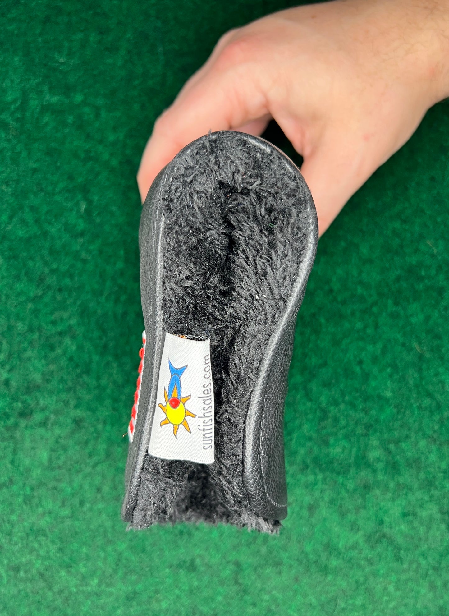 Putter Shop Black Blade Putter Cover