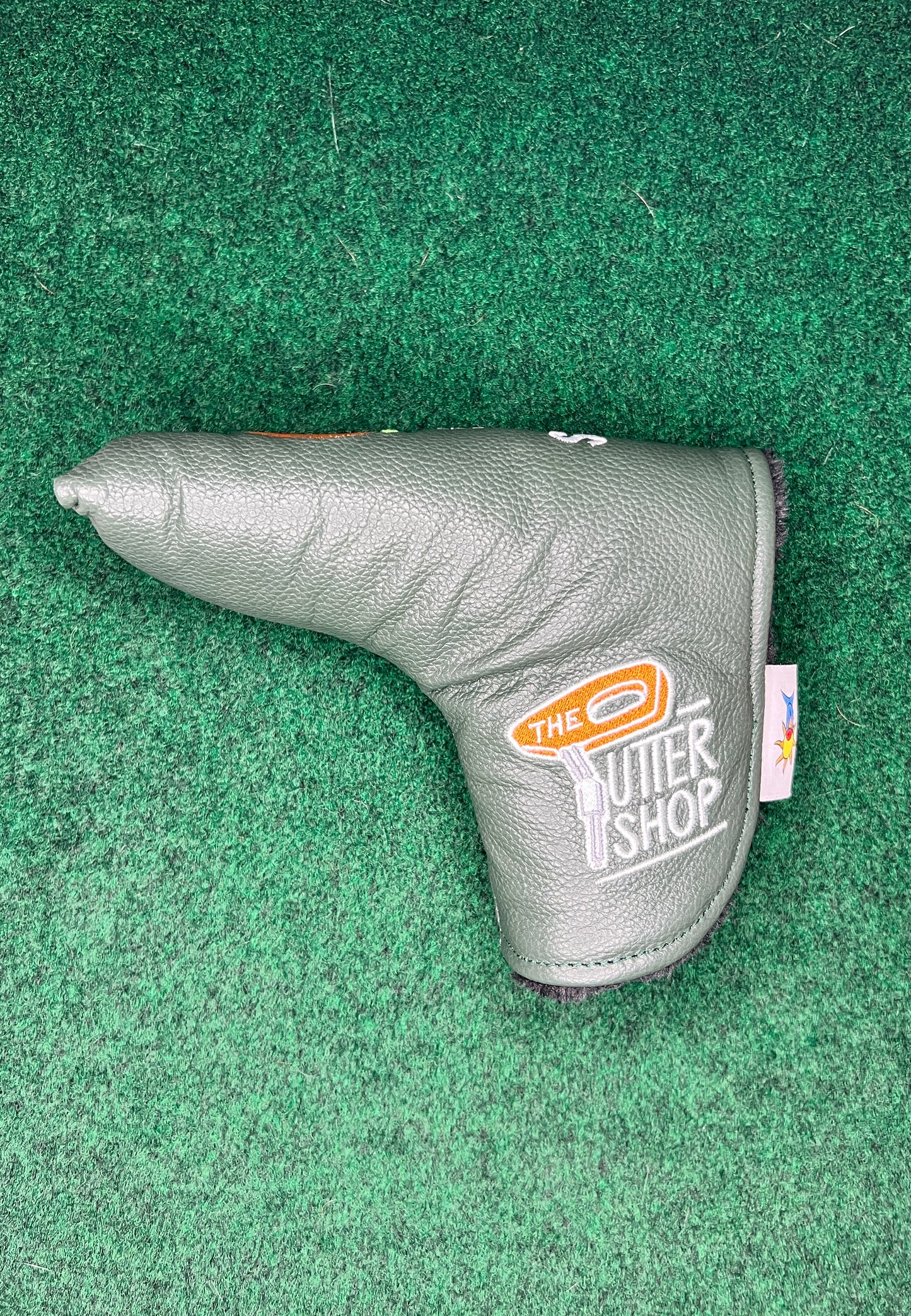 It's A Peach Green Putter Cover