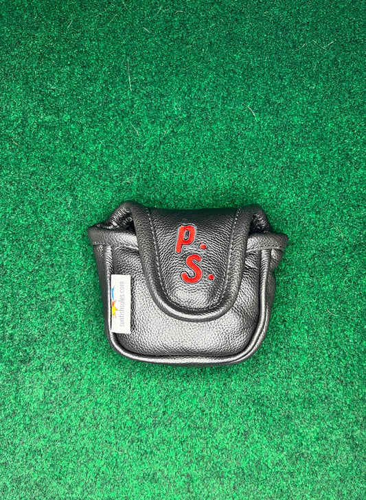 Putter Shop Black Mallet Putter Cover