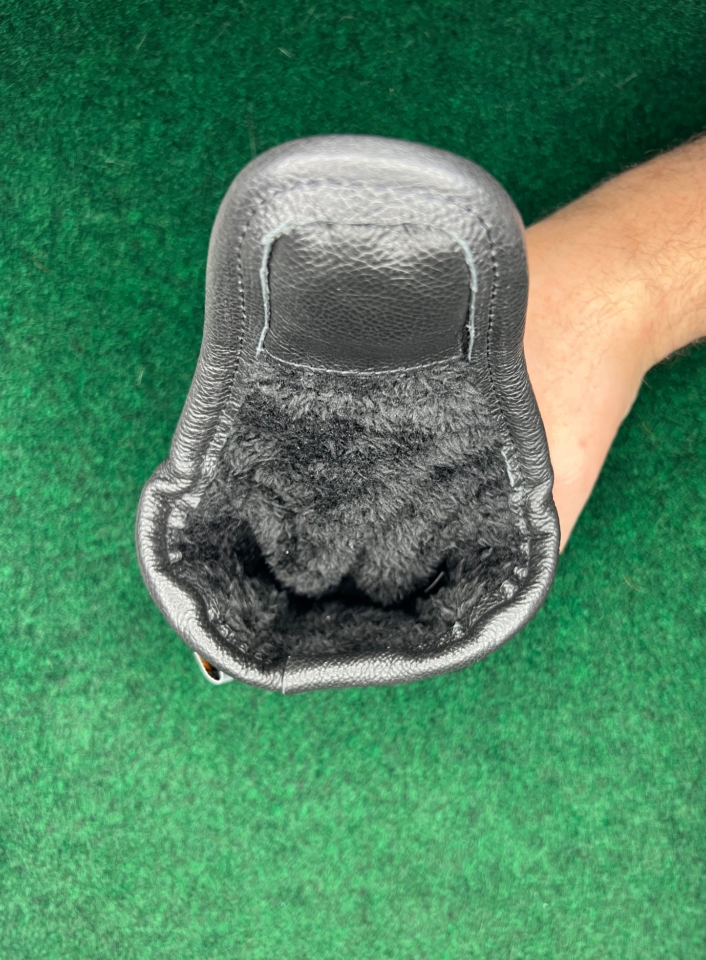 Putter Shop Black Mallet Putter Cover