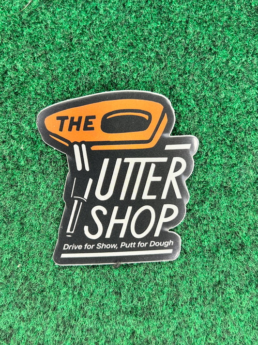 The Putter Shop Putt for Dough Sticker