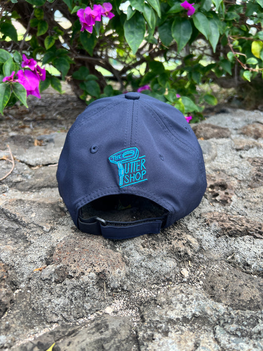 Navy Stroke It! 6-Panel Performance Structured Hat