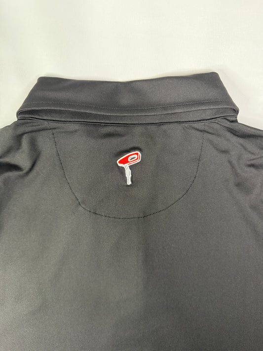 The Putter Shop Black Pro Polo