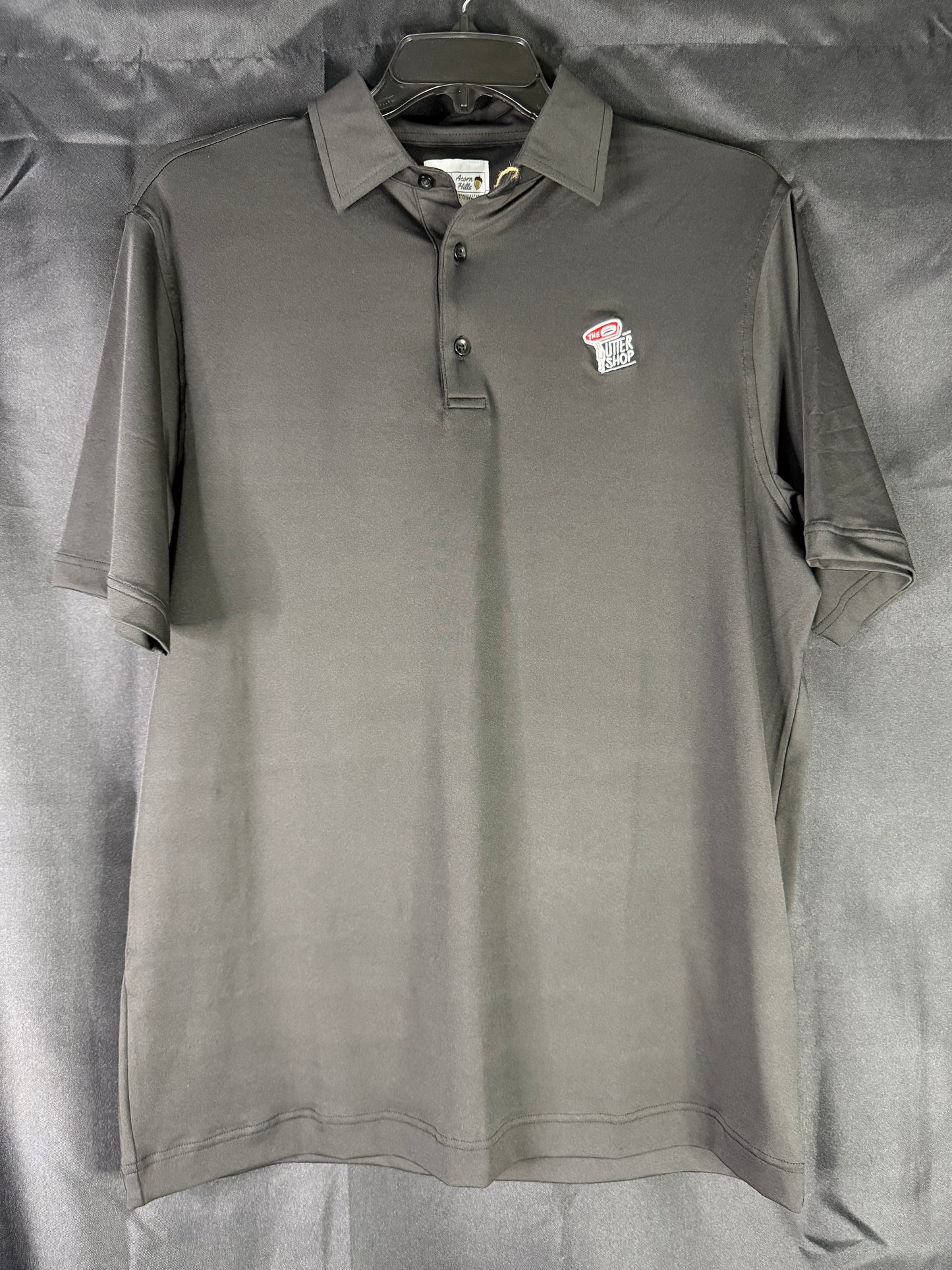 The Putter Shop Black Pro Polo