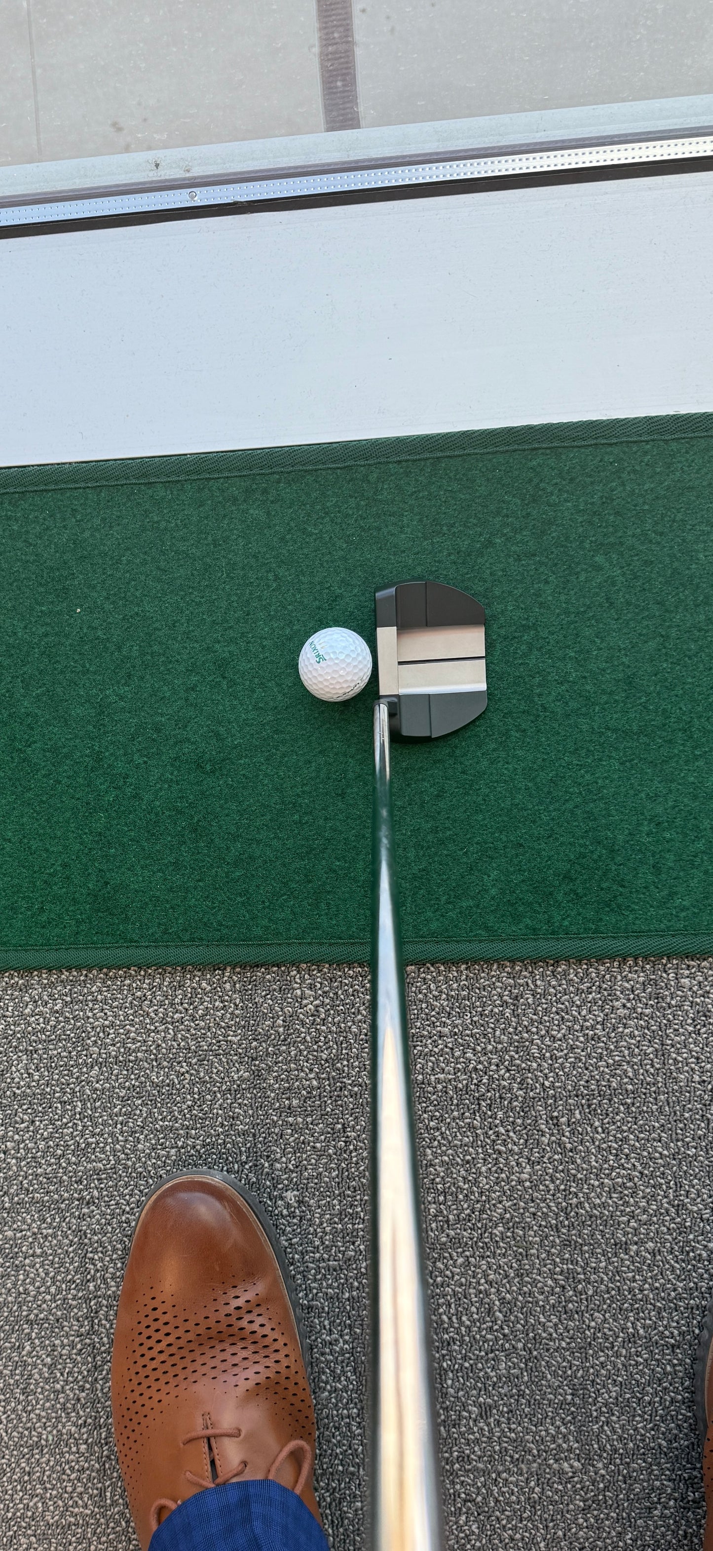 Used - Never Compromise Reserve NC Contrast Putter – Model 3 35" KBS CT Tour 120 Shaft