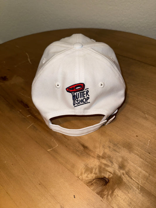 America Golf Dad Hat - White