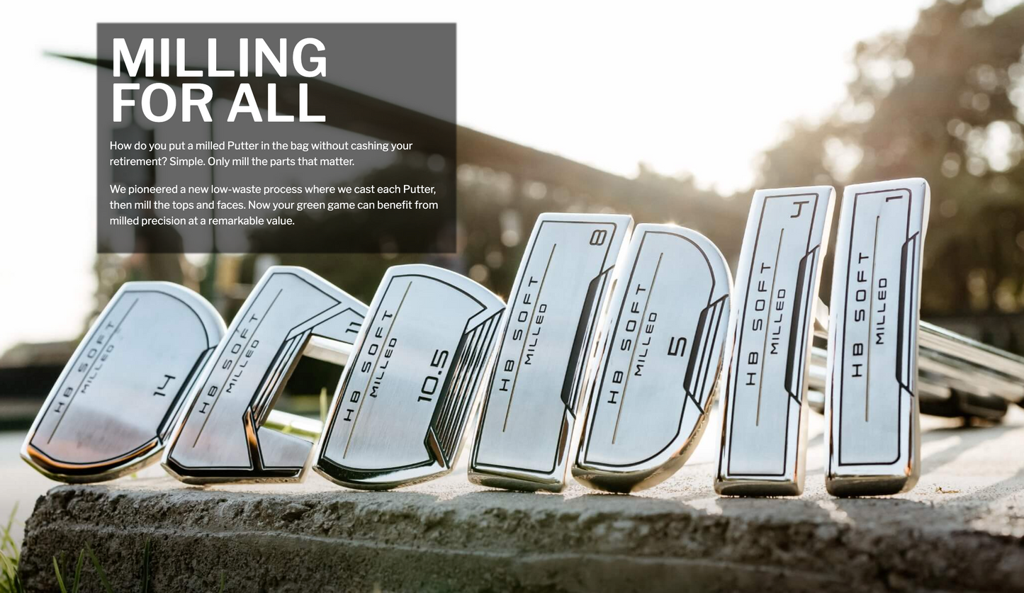 NEW - Cleveland HB SOFT Milled 4 Putter 35" RH