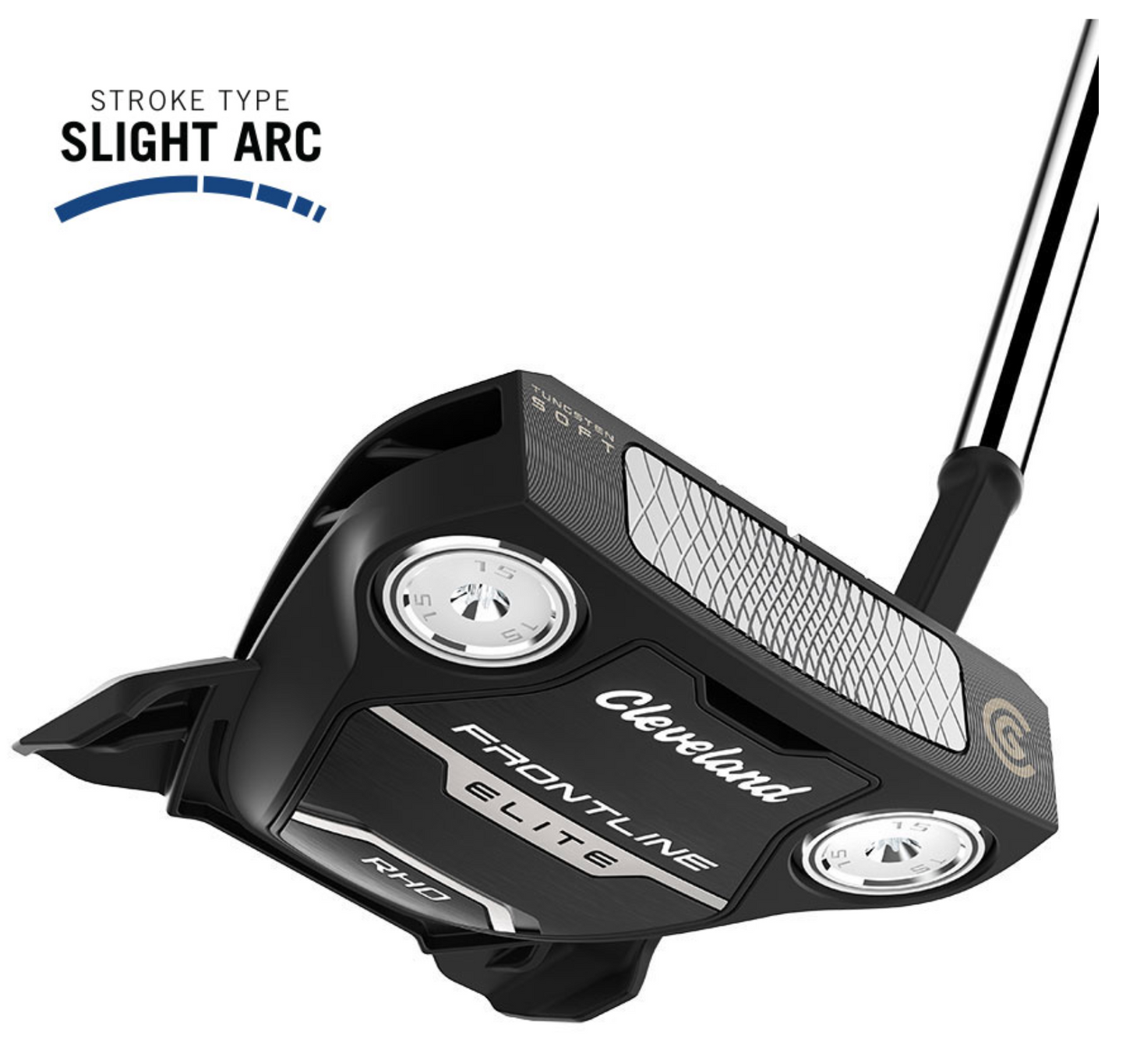 NEW - Custom Cleveland Frontline Elite RHO Slant Neck Putter with UST All-In Shaft at 34" in RH