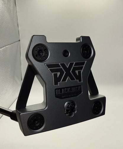 RIGHTY - NEW PXG Battle Ready II Blackjack Putter with M16 shaft, Plumber's Neck, 35", and Straight II PXG Grip