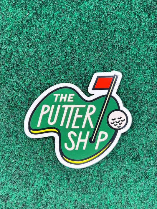 The Putter Shop Green Sticker