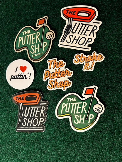 The Putter Shop Pro Sticker