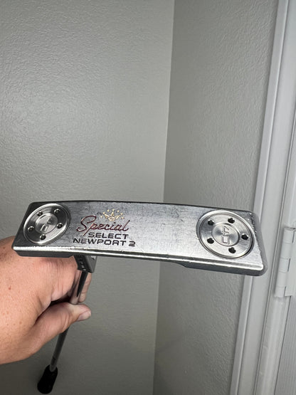 LEFTY USED - Titleist Scotty Cameron Special Select Newport 2 Left Handed 35"