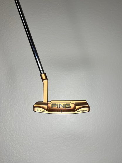 USED - PING Vault 2.0 Dale Anser Copper Finish 35" Putter Right Handed Super Stroke Grip