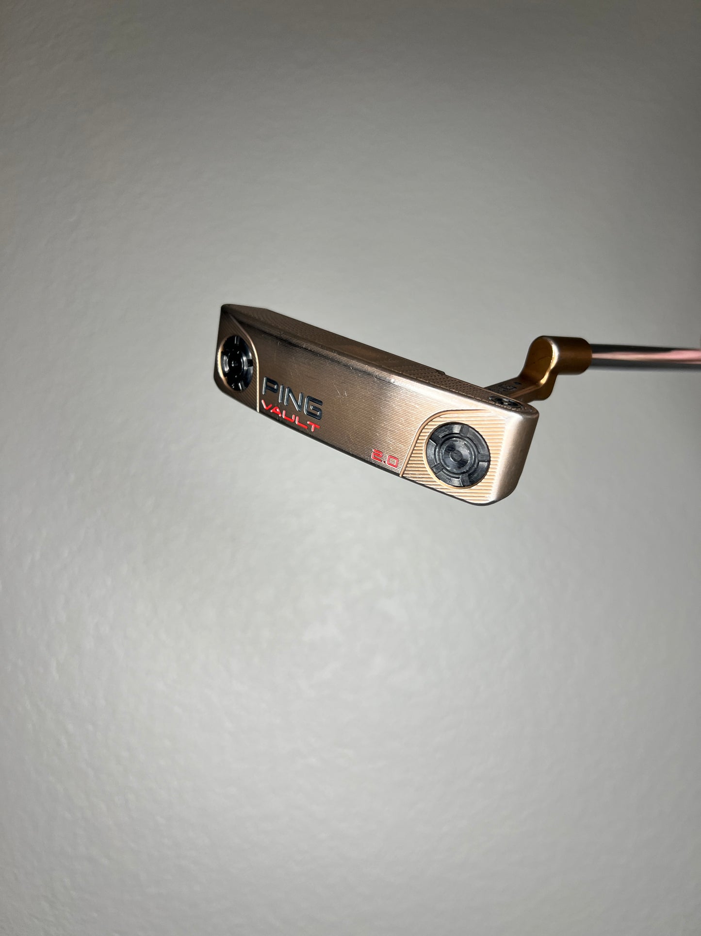 USED - PING Vault 2.0 Dale Anser Copper Finish 35" Putter Right Handed Super Stroke Grip