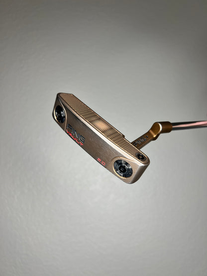 USED - PING Vault 2.0 Dale Anser Copper Finish 35" Putter Right Handed Super Stroke Grip