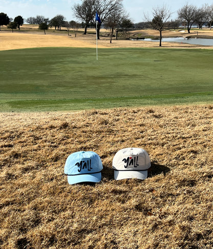 Y'ALL Bone 5-Panel Nylon Rope Golf Snapback Hat