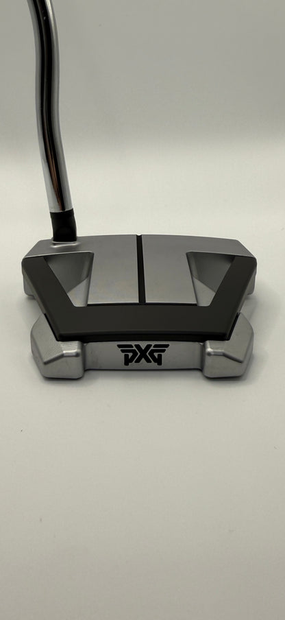 RIGHTY - NEW PXG Battle Ready II Blackjack Putter with Double Bend steel shaft, 34", and Straight I PXG Grip