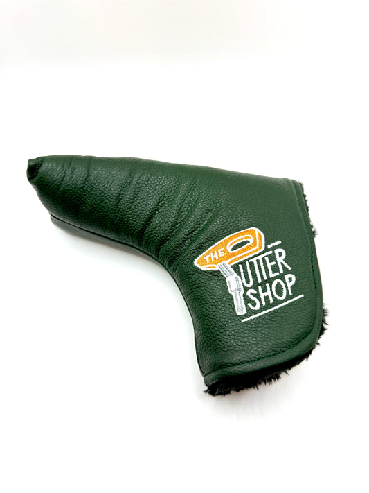 It's A Peach Green Putter Headcover