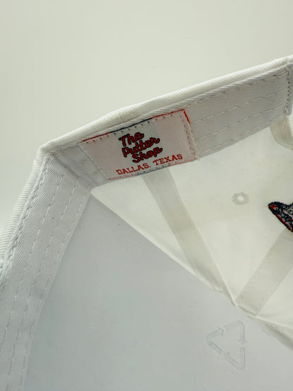 White GOLF 5-Panel Performance Rope Golf Hat