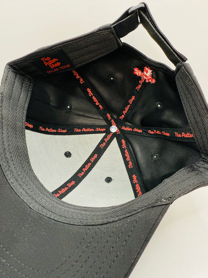 Black Putter Shop 6-Panel Performance Structured Golf Hat