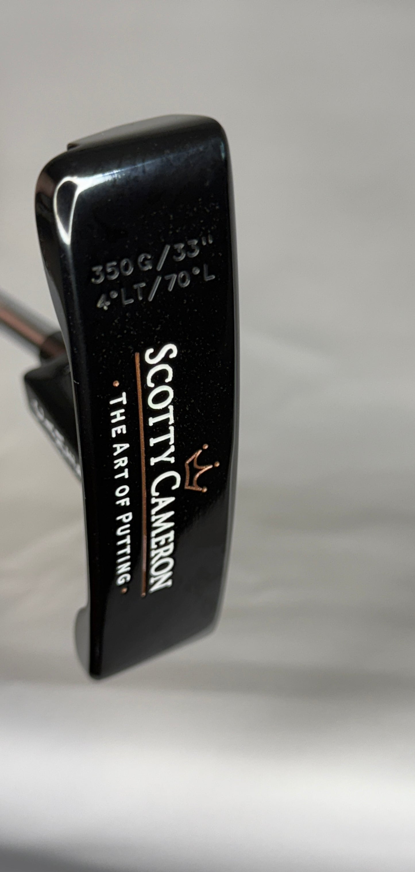 RARE Scotty Cameron Newport The Art of Putting Putter in 350g. ALL ORIGINAL and MINT!