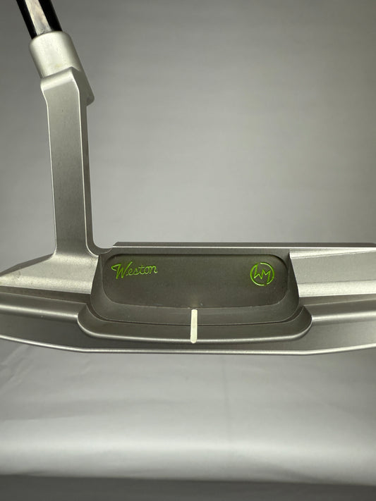 Weston Maughan Highland Putter 35" 303 German Stainless Steel Hand Stamped MINT