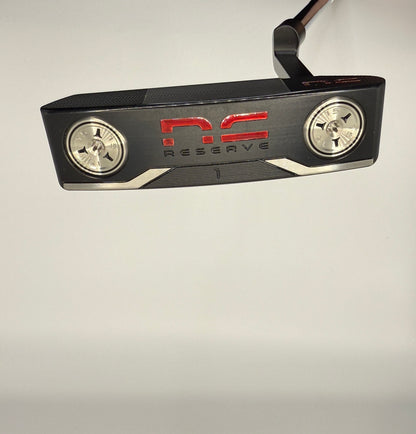 NEW - Never Compromise Reserve 1 Contrast Putter Customized with UST All-In Shaft 34.5"