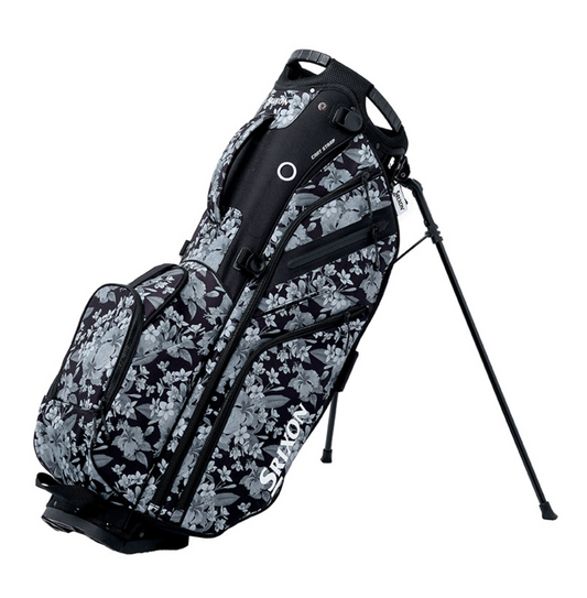 Srixon Hawaii Floral Collection S3 Stand Bag - Black and Grey