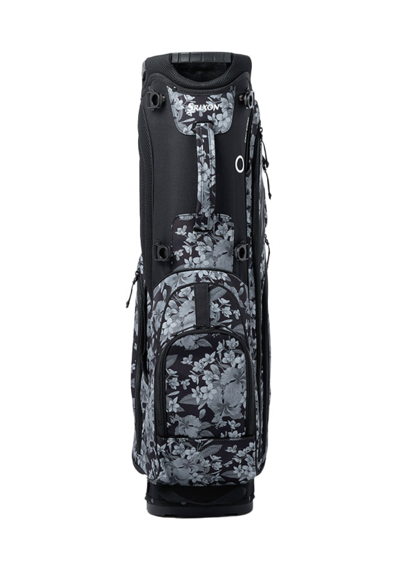 Srixon Hawaii Floral Collection S3 Stand Bag - Black and Grey
