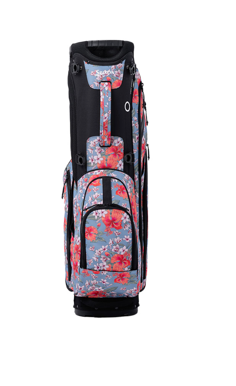 Srixon Hawaii Floral Collection S3 Stand Bag - Blue and Pink