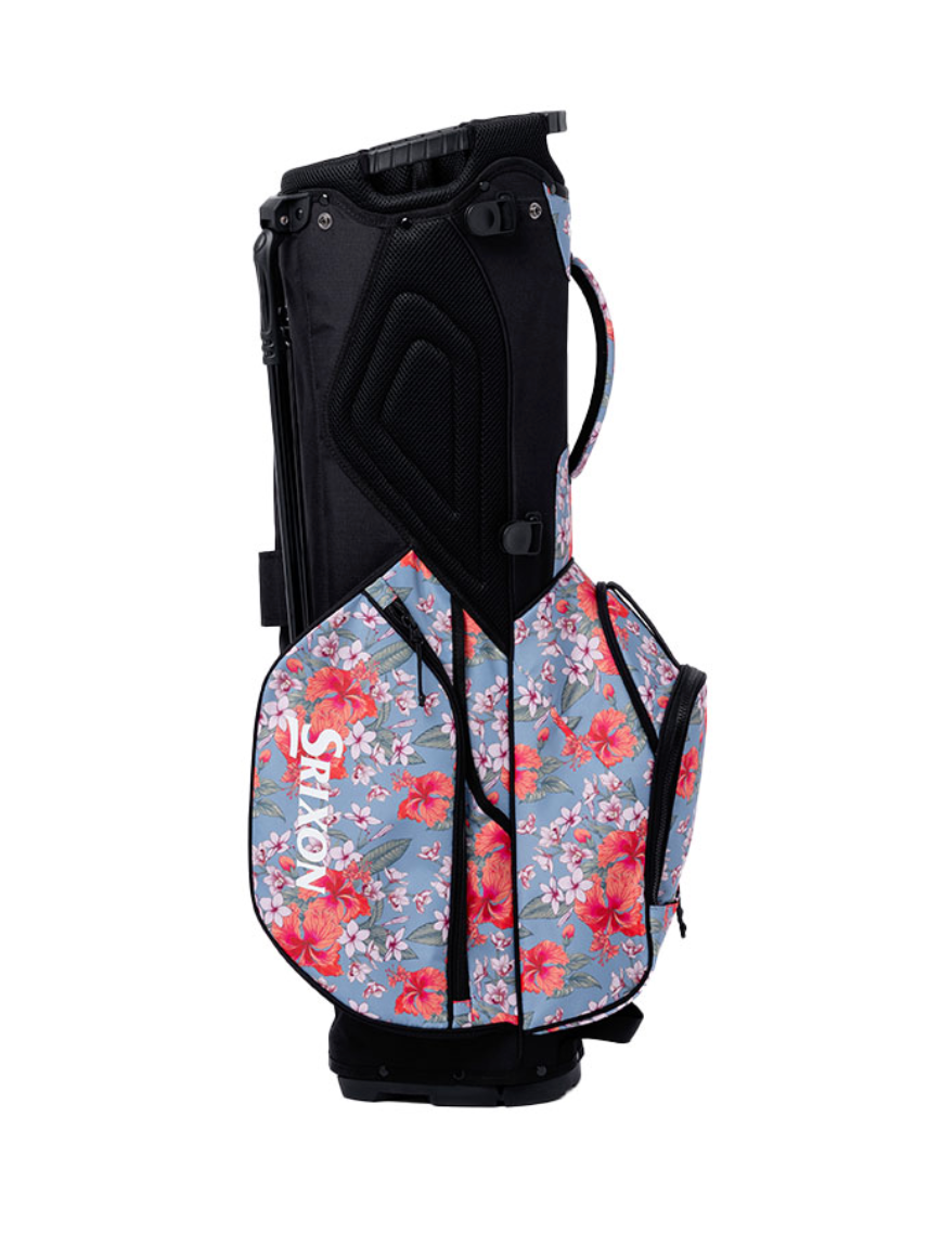 Srixon Hawaii Floral Collection S3 Stand Bag - Blue and Pink