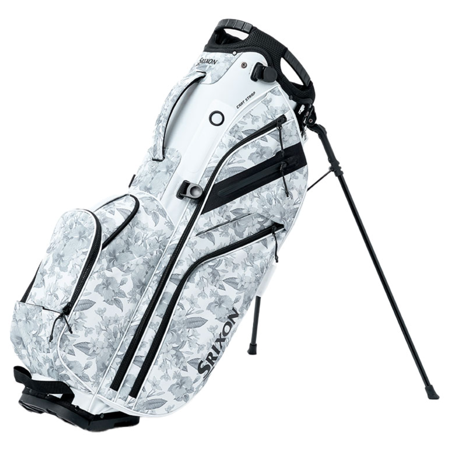 Srixon Hawaii Floral Collection S3 Stand Bag - White and Grey Srixon Hawaii Floral Collection S3 Stand Bag - White and Grey